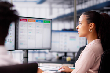 Kanban Project Management Software On Laptop