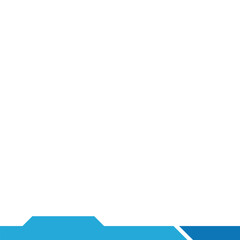 Tech Geometric Footer