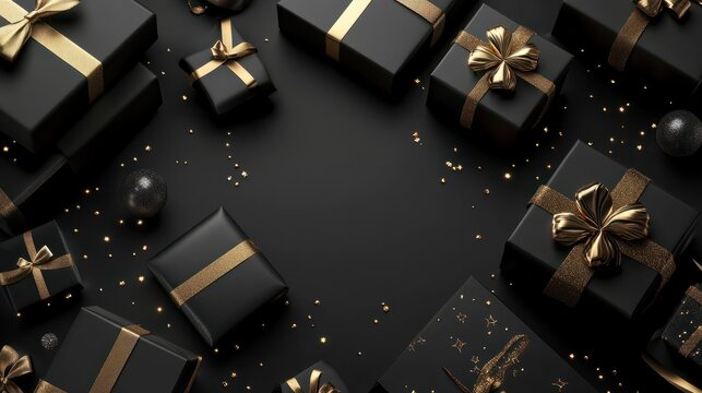 black Friday promotion background.