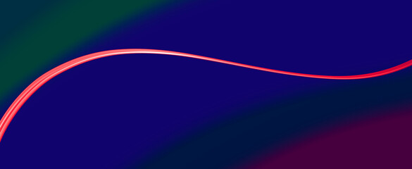 Banner on the dark color combination background of abstract lines.