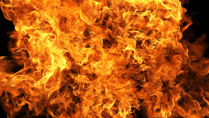 burning fire firewall