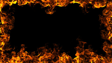 burning fire Frame