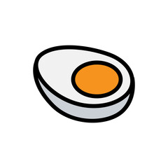 Boiled egg icon