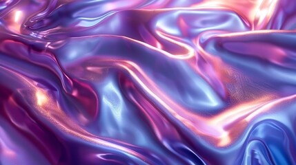 Obraz premium Purple Blue Shiny Background Latex Glossy Neon Colors