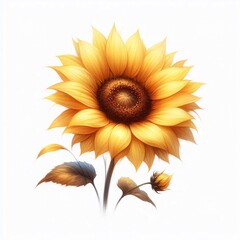 sunflower, flower, summer,