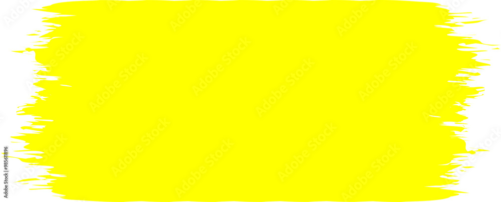 Poster abstract yellow element 