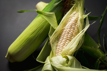 白いとうもろこし