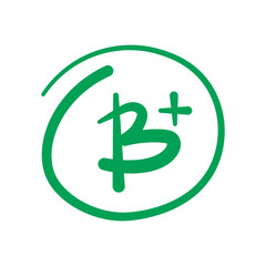 Obraz premium School Grades Icon