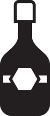 Brandy Bottle Icon