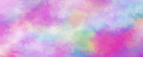 Watercolor cloudy Color Multicolor abstract blurred watercolor grunge texture background. polished and empty smooth Hand painted watercolor vector background. Metallic acrylic creative printed Tie.