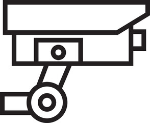 CCTV Security Camera Icon