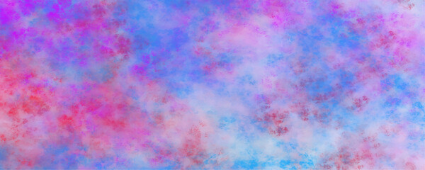Abstract multicolor with subtle rainbow colors soft pastel watercolor background. Cool and charming colorful galaxy painting background. aquarelle soft pastel blue watercolor for creative grunge art. 