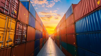 Fototapeta premium Explore the effects of customs duties on small businesses