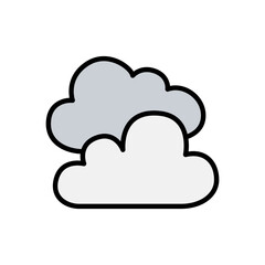 Fototapeta premium Cloud icon