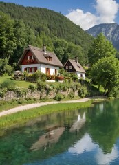 house on the river