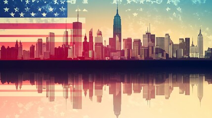 Obraz premium independence Day Background, 15 august, Vector Illustration.