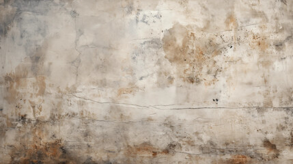 Fototapeta premium Grunge Concrete Wall Texture Background Beige Brown Grey