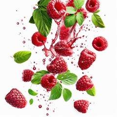 Fresh Fruit Splash Mockups