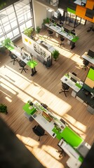 Naklejka premium Modern Office Interior Design