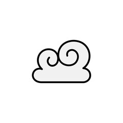 Abstract Cloud , Chinese Cloud , Curl cloud ,Decoration cloud, cloud icon