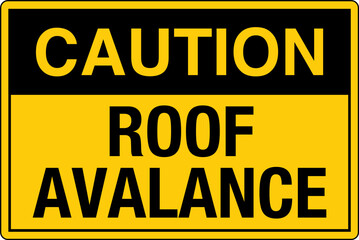 Obraz premium OSHA Safety Sign Marking Labe...