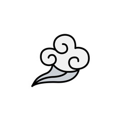 Abstract Cloud , Chinese Cloud , Curl cloud ,Decoration cloud, cloud icon