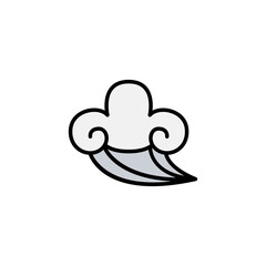 Abstract Cloud , Chinese Cloud , Curl cloud ,Decoration cloud, cloud icon
