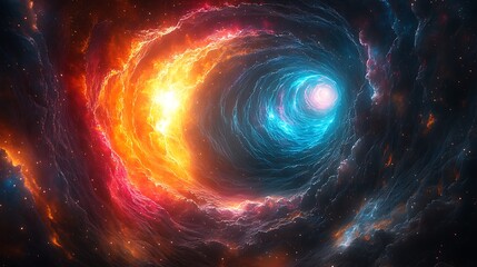 Graffiti art floating through a colorful galaxy, neon hues blending with swirling cosmic elements, vibrant spray-paint creating a dynamic urban space,