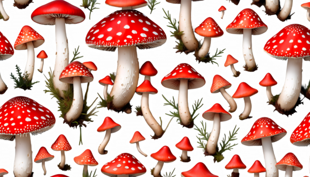  toadstool mushroom mushrooms fly watercolor border agaric red mushrooms illustration nature design pattern botany forest autumn background watercolor mushroom season wild leaf wallpaper art fungal