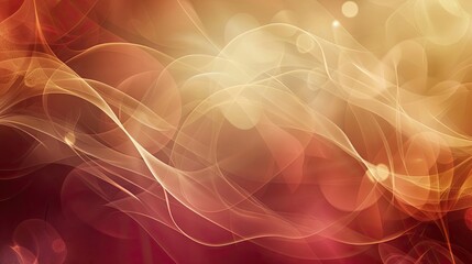 Autumn background with pumpkin to maroon gradient and swirling patterns wallpaper