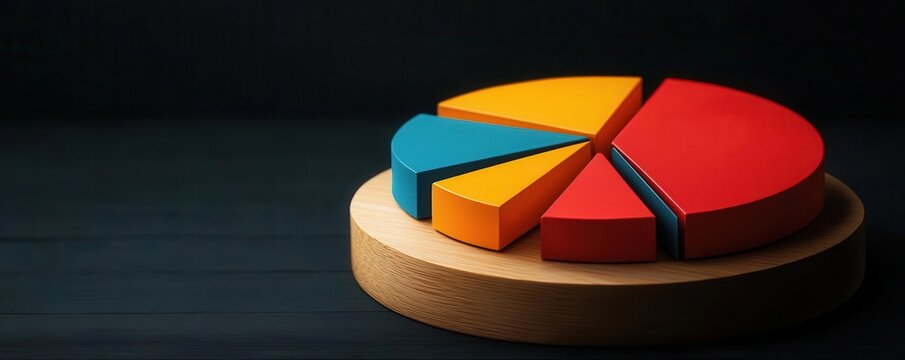 Close-up of a printed market research report with pie charts, bar graphs, and customer demographics, symbolizing comprehensive data analysis Market report, Customer demographics