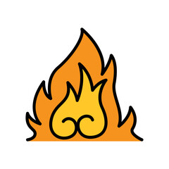 Flame icon
