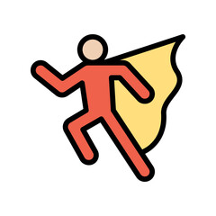 Superhero icon