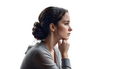  gazing out grief rain streaked thought woman window stricken lost woman portrait studio background gazing window lost thought emotion expression sorrowful grieved heartache pain mourning despair