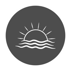 Sun Icon Logo 