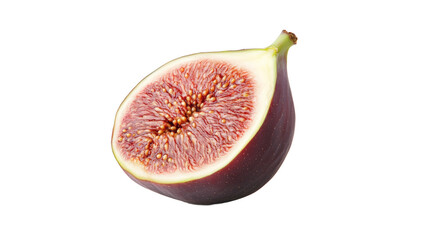 fresh figs isolated on white
