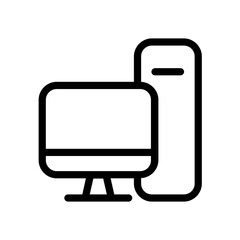 computer icon vector