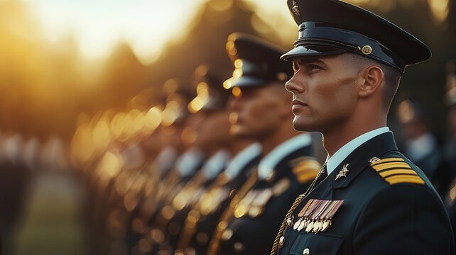 A military retirement party featuring a color guard presentation