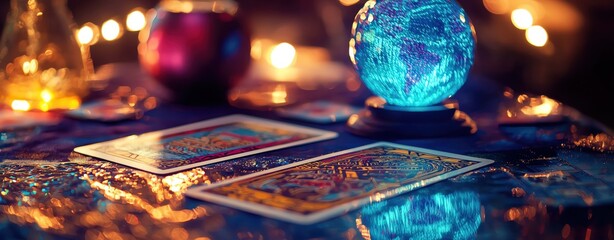 Business tarot reading, mystical elements