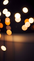 Bokeh portrait background for social media