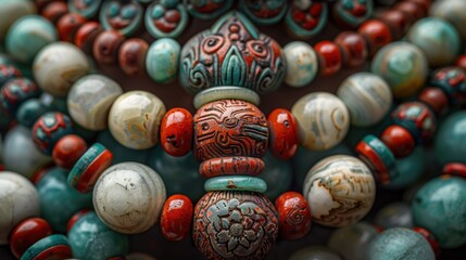 Colorful Bead Bracelet.