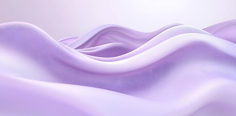Obraz premium Abstract Lavender Waves