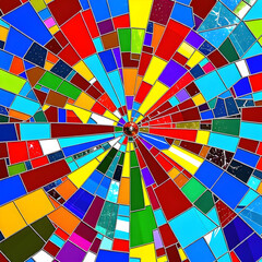 Fototapeta premium vintage wallpaper with flowers 