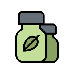 Herbal medicine icon