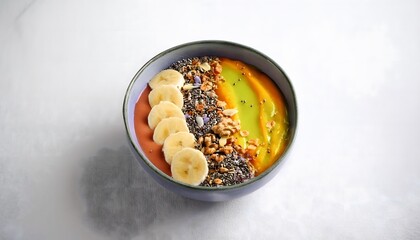 Smoothie Bowl with Granola