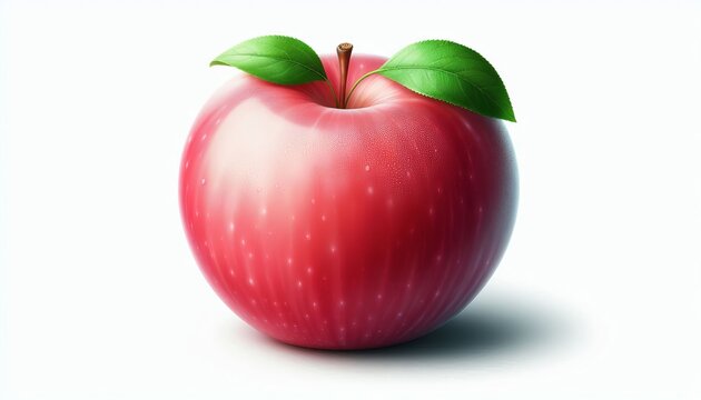 red apple