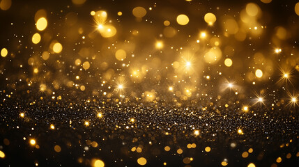 A blurry image of a starry night sky with a lot of glitter. The glitter is scattered all over the sky, creating a dreamy and magical atmosphere