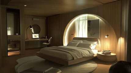 Modern Minimalist Bedroom Interior Design