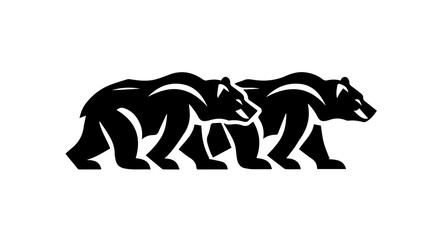 Social Media Logo design black and white