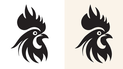 Social Media Logo design black and white